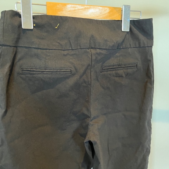 Reitmans Black Short Buisness Cuffed Capris Size 9 C003 - Picture 4 of 10